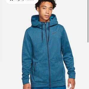 Blue Nike Therma-Fit Zipup